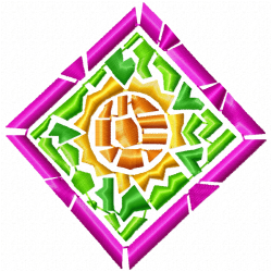 Mosaic Tiles Embroidery Design 7 Mosaic Tiles Embroidery Design 7